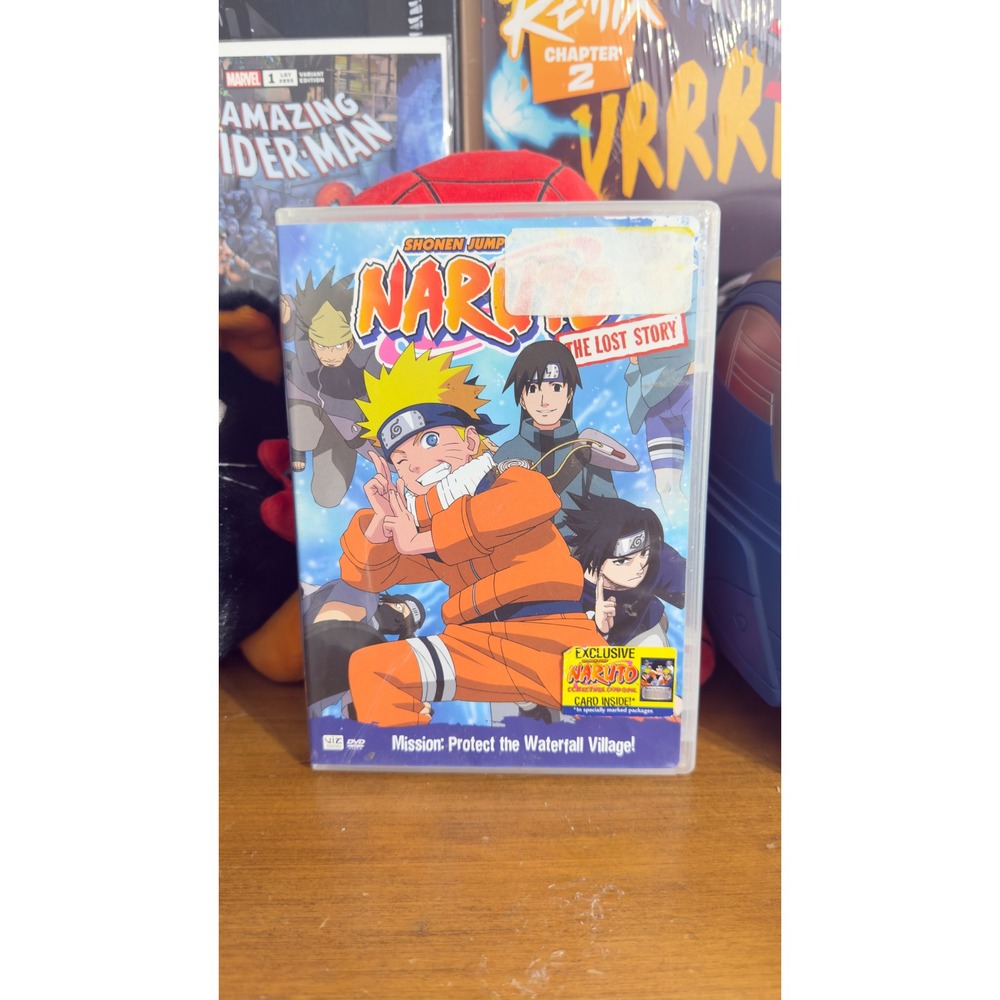 Naruto The Lost Story Mission Protect the Waterfall Village DVD Viz Video Anime